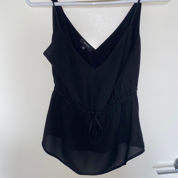 Babaton black peplum top - Picture 2 of 3